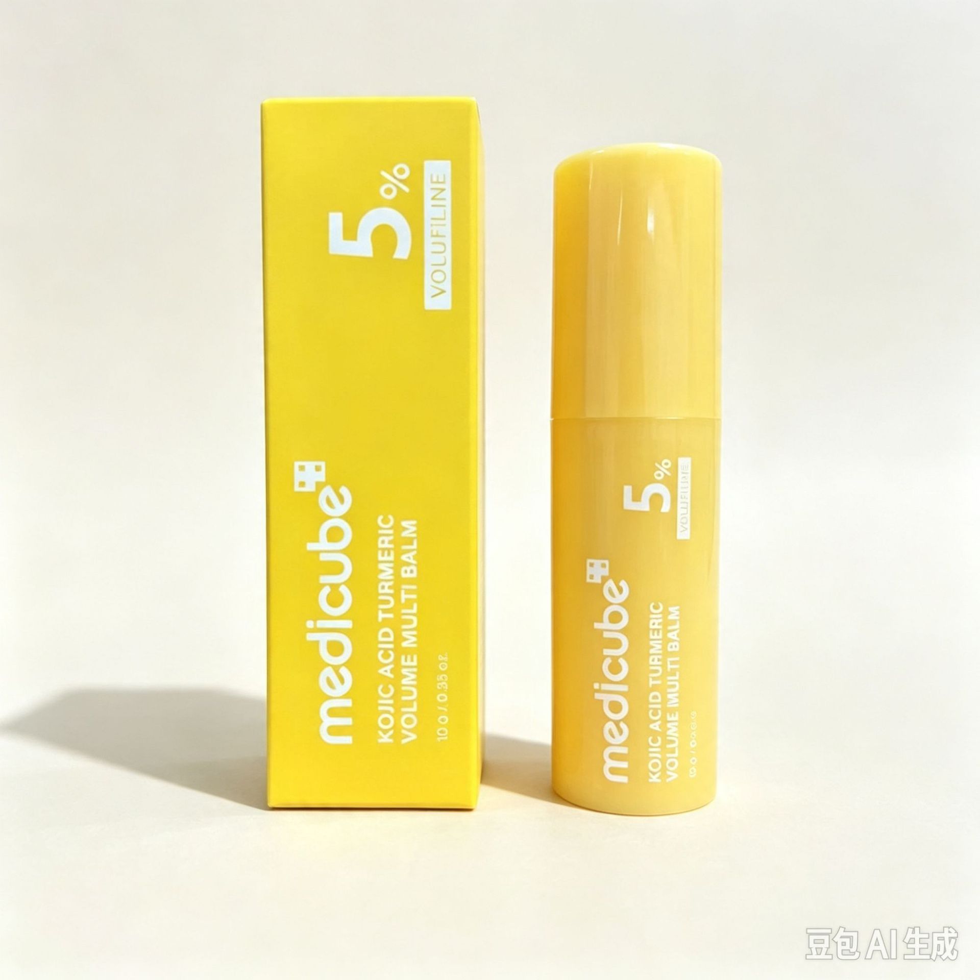 Cross-border Korean Medicube Meditie Qiufu PDRN, Kojic Acid & Turmeric Essence Stick – Moisturizing & Brightening, Exclusively for Cross-Border Markets