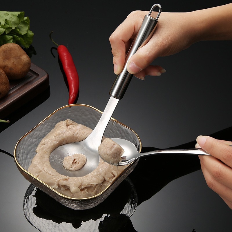 304 stainless steel meatball making meatball squeezer kitchen DIY creative tool meatball squeezer for home use