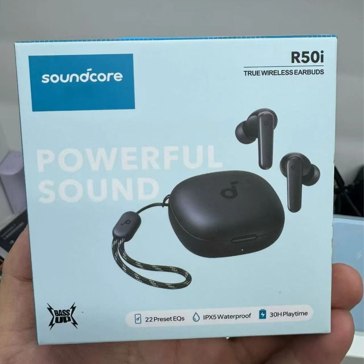 Cross-border Soundcore R50i True Wireless Bluetooth Earbuds with Noise Cancellation, App Support, International Version