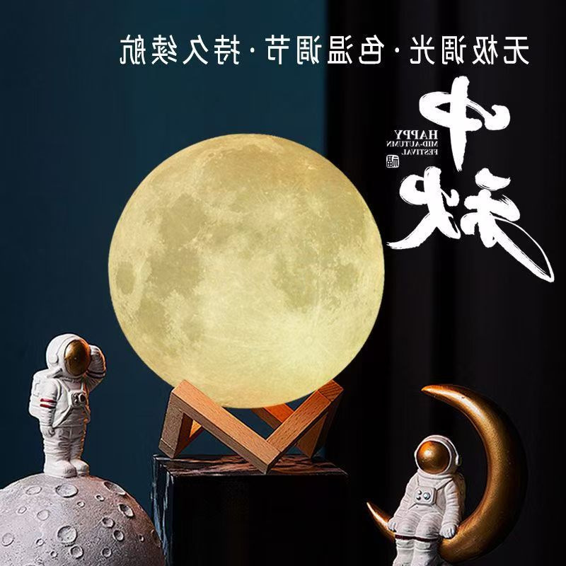 DIY lamp, hand-painted planet light, battery-operated night light, creative glowing toy for parents and children, Mid-Autumn Festival, kindergarten