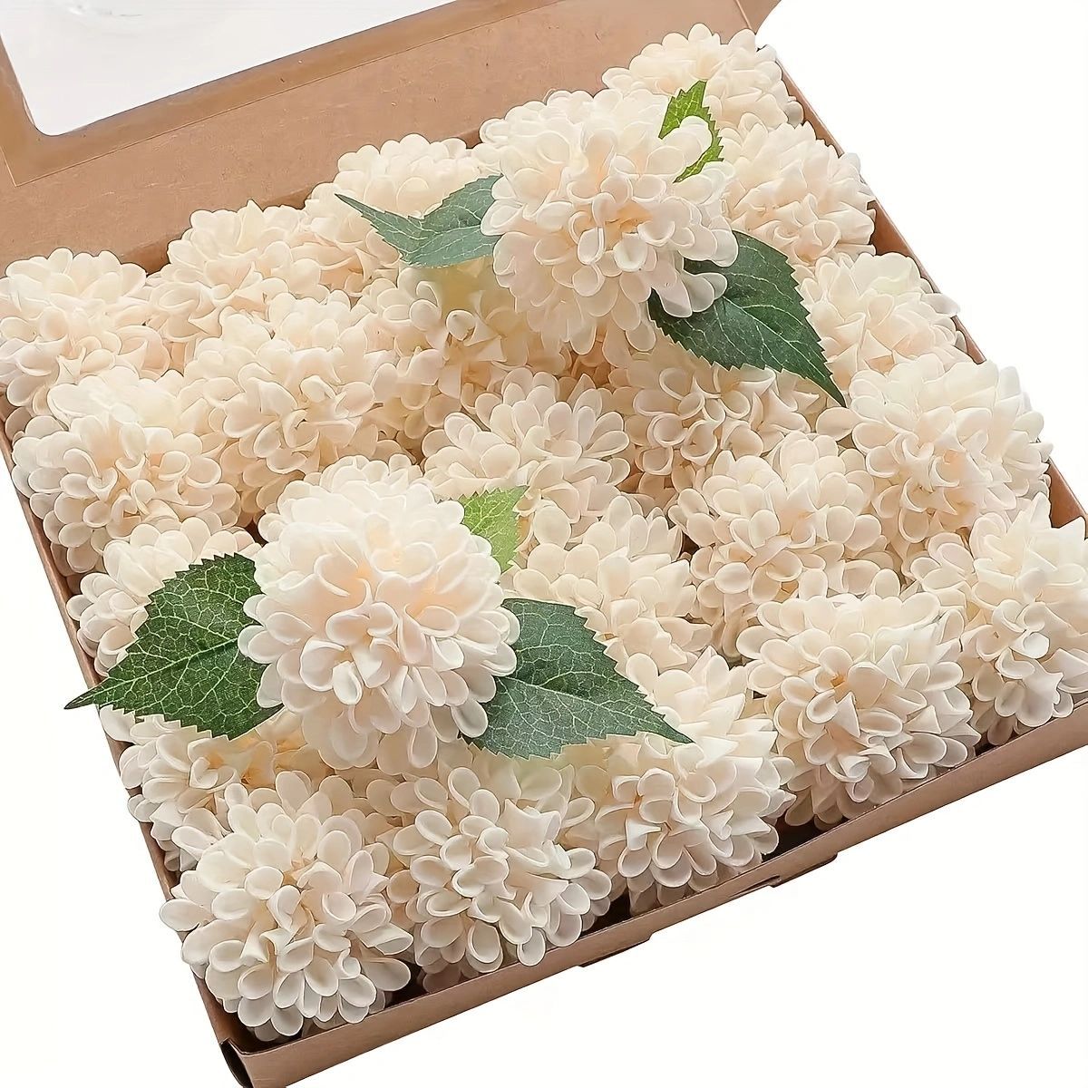 Amazon Bestseller Artificial Dahlia Foam Flower, Realistic Ping-Pong Daisy, Wedding Decoration, Valentine’s Day Hand Bouquet