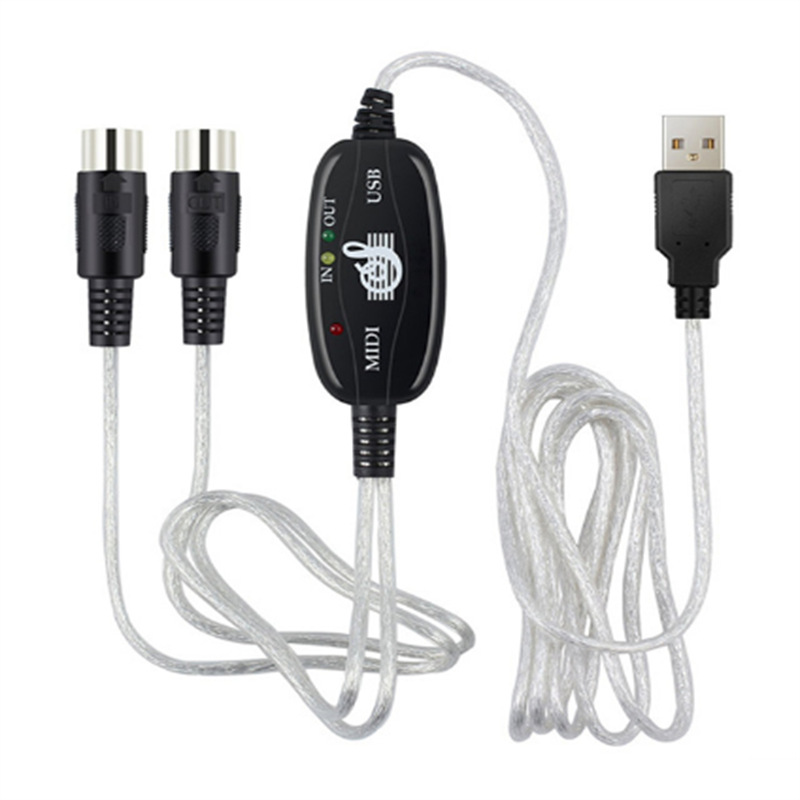 Factory‑wholesale MIDI cables, music editing cables, MIDI‑to‑USB cables, electronic keyboard music cables, and MIDI connection cables
