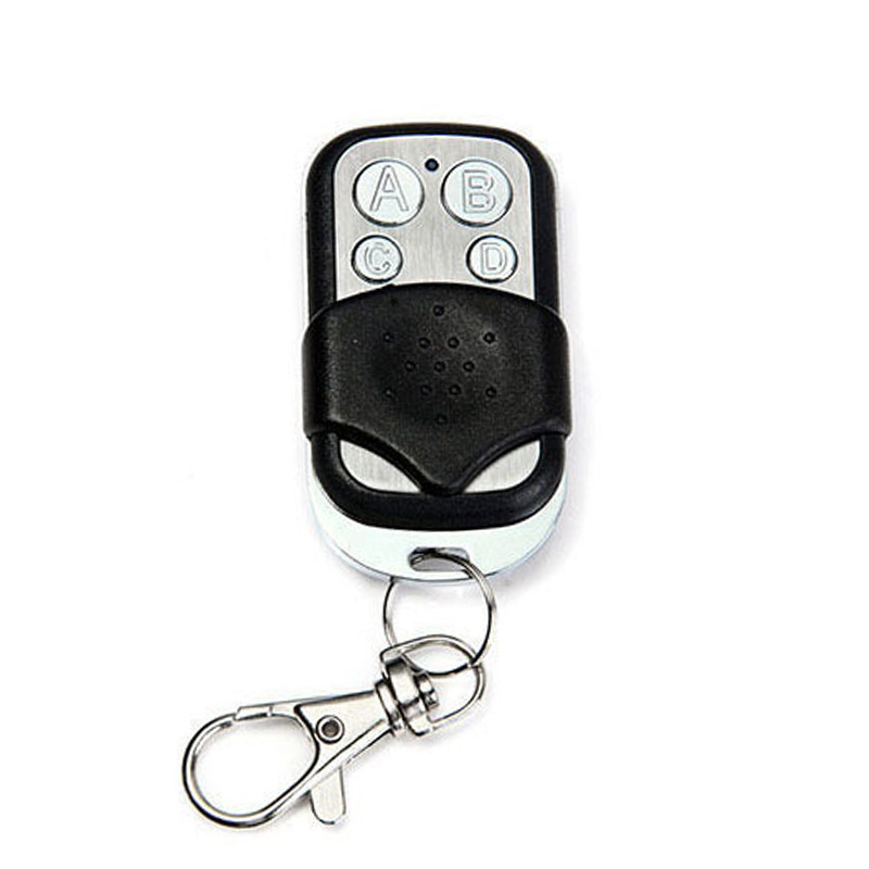 433MHZ wireless copy remote control metallic four-key garage door roll valve coupled copy remote control