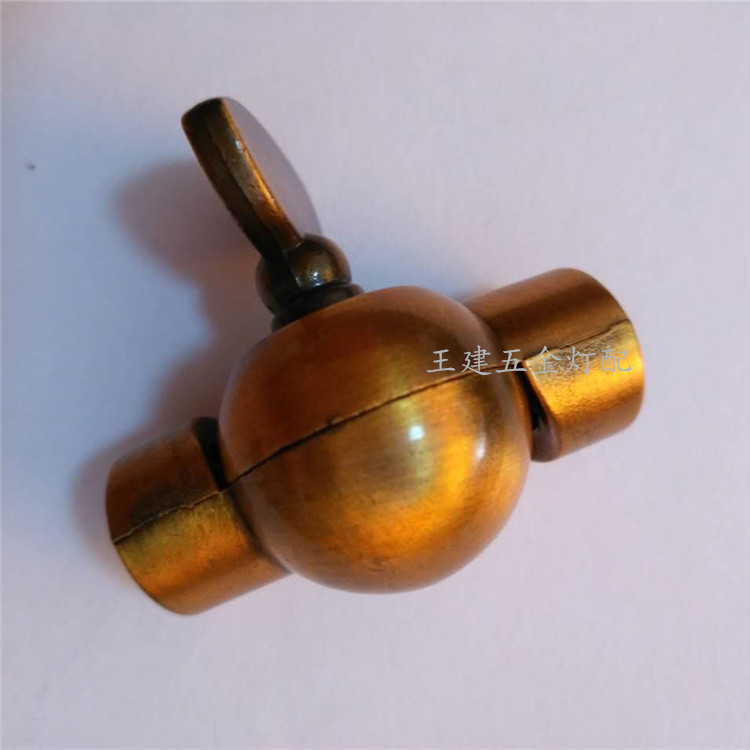 35*67 universal swivel head table lamp/floor lamp double-thread zinc alloy connector, die-cast zinc alloy joint for lamps