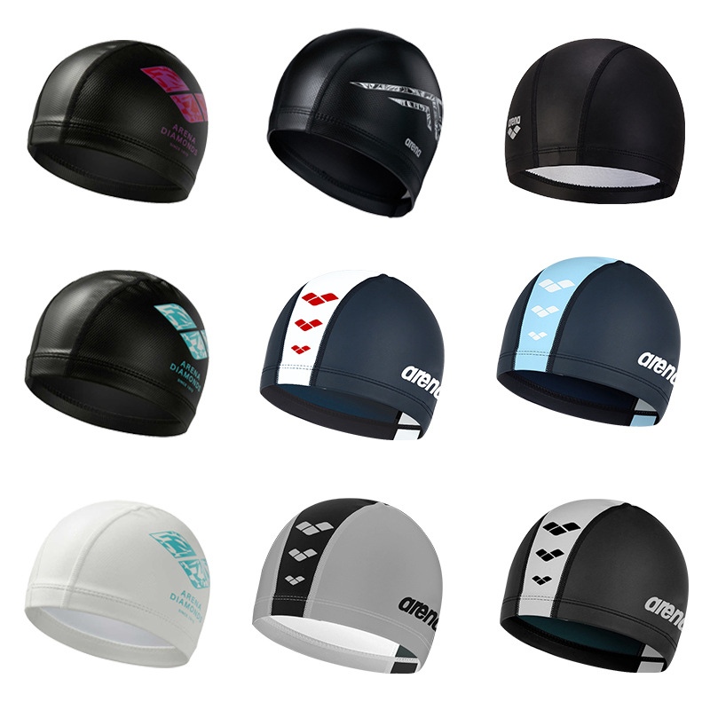 Arena FAR-6912 PU Dual-Material Coated Swimming Cap—Fashionable and Comfortable, Non-Constricting