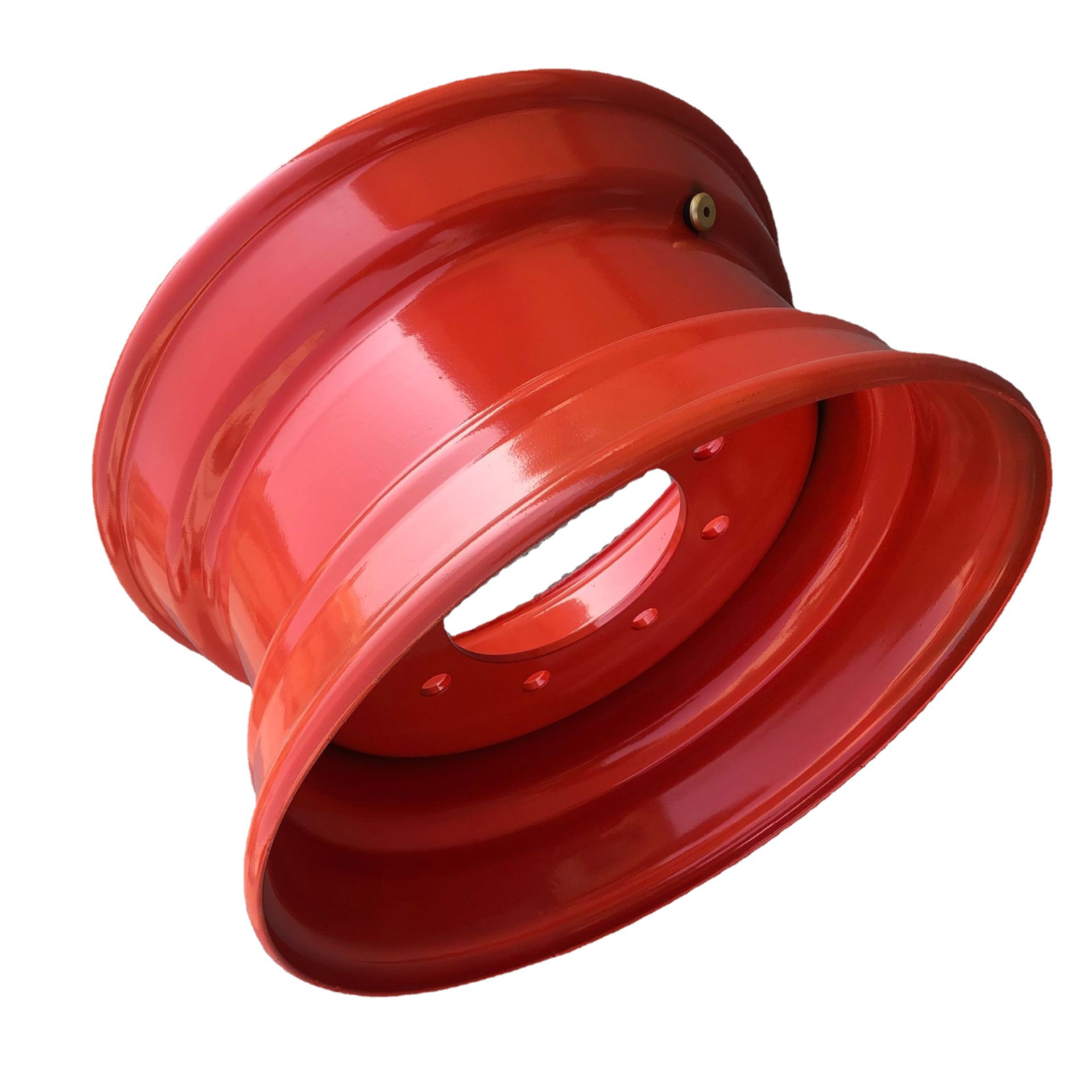 Engineering wheel hub 8.25*16.5, compatible with 10–16.5 tires, for skid-steer loaders S175, S250, S530—steel rim