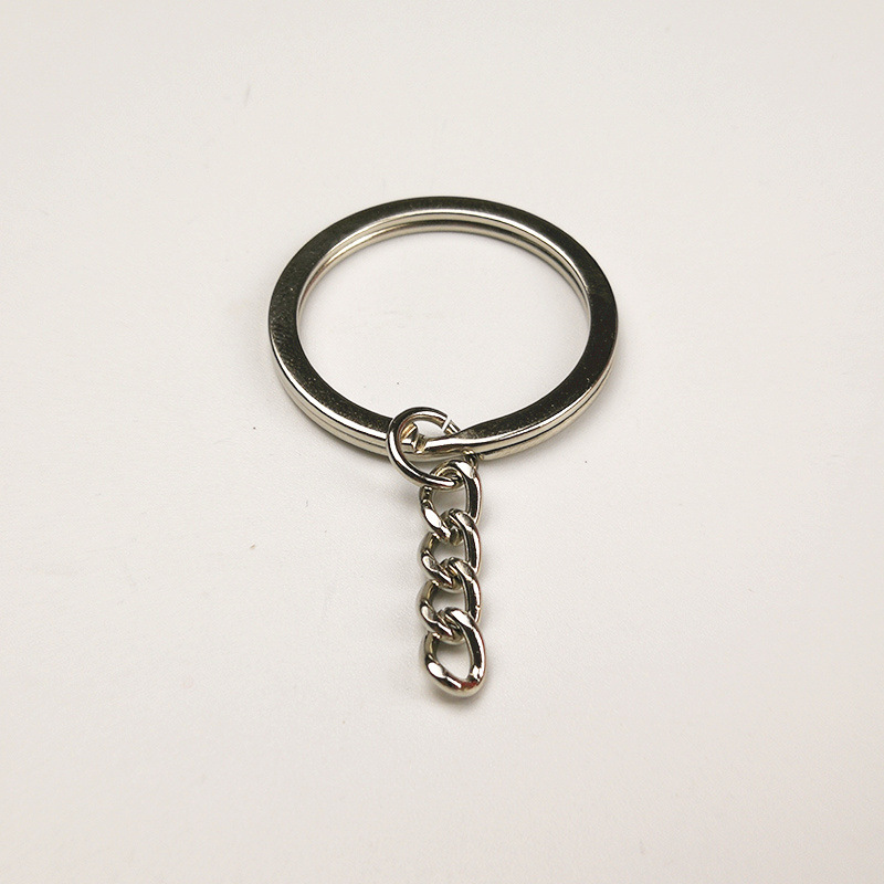 30mm electric key chain high quality silver key chain
