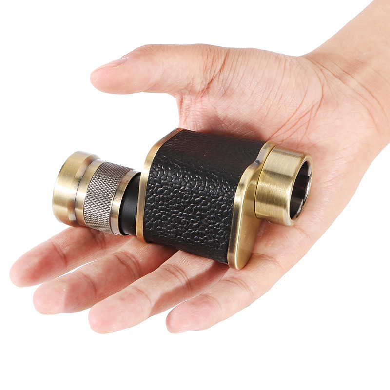German Mauser single-cylinder telescope 8x24 mini high-double high-resolution micro-light night vision metallic outdoor binoculars by Paul
