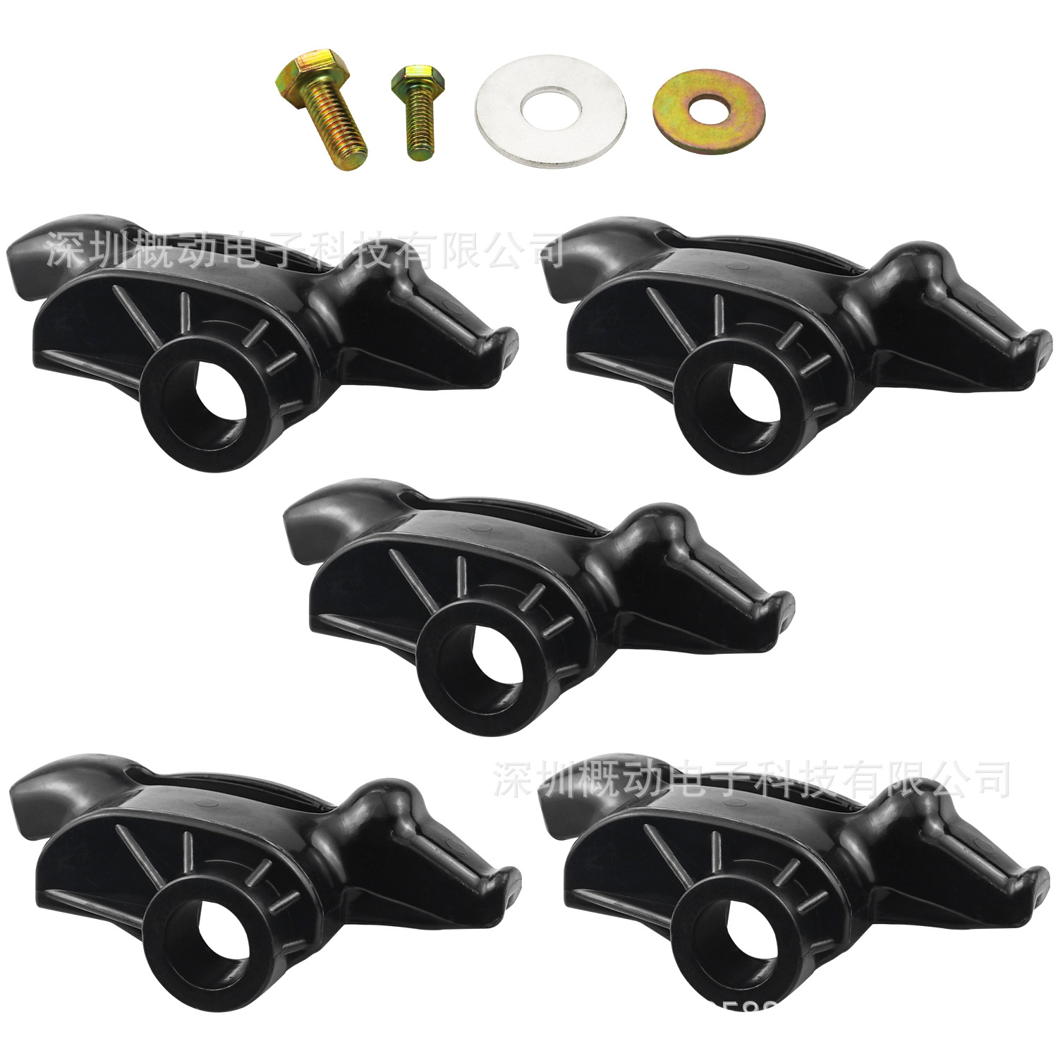 Nylon mounted removable connector plastic head*5 for COATS tire changer