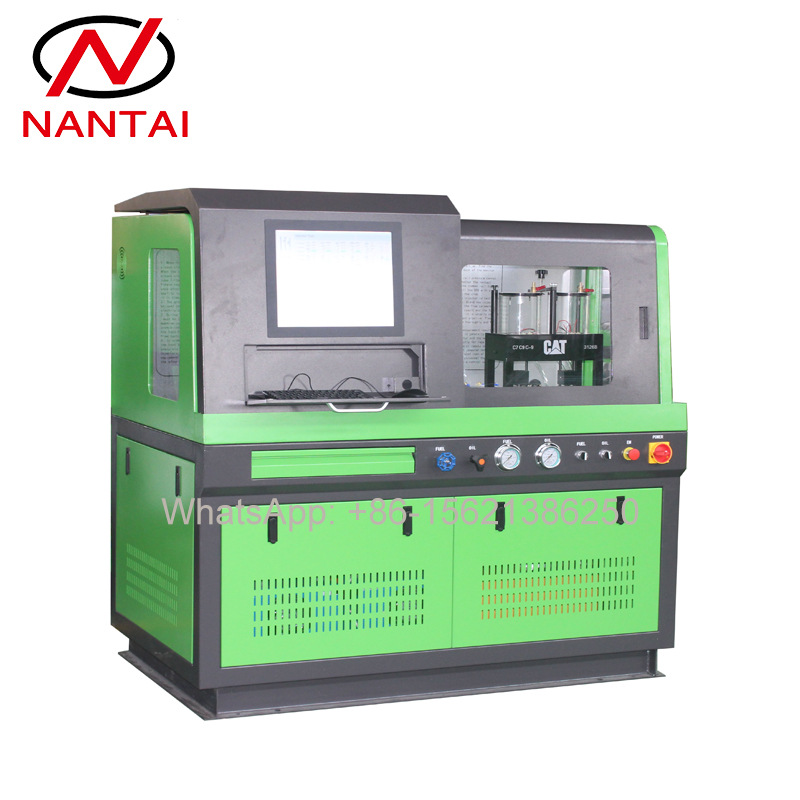 Nantai CAT3100 common-rail test bench, C7 and C9 medium-pressure common-rail systems, with standard data and simple operation.