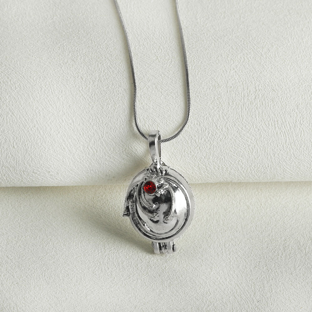 New Arrival: European and American Style Vampire Diaries Verbena Necklace, Short‑Length Couple’s Clavicle Chain, Retro Pendant—In Stock