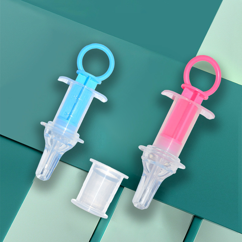 Baby medicine dispenser, anti-choking feeding and hydration device, newborn syringe-style pacifier dropper for administering medication—wholesale