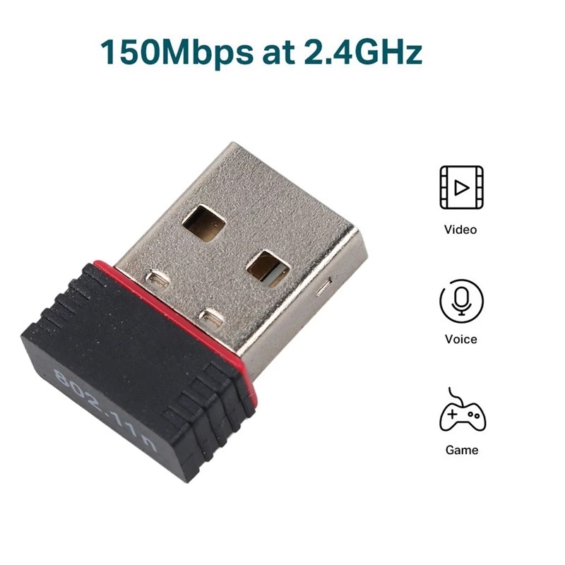 RTL8188 Wireless Mini USB Network Card 150M Desktop Computer Network Signal WiFi Receiver 802.11
