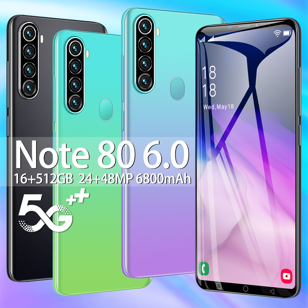 Note80 new instant delivery 1+16 cross-border mobile phone Android smartphone 5.0 inch 3G low price foreign trade manufacturers
