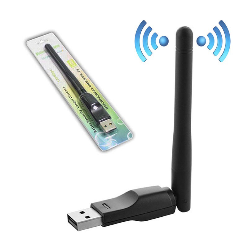 150M wireless network RT8188 chip card USB small network card with antenna computer WIFI network adapter