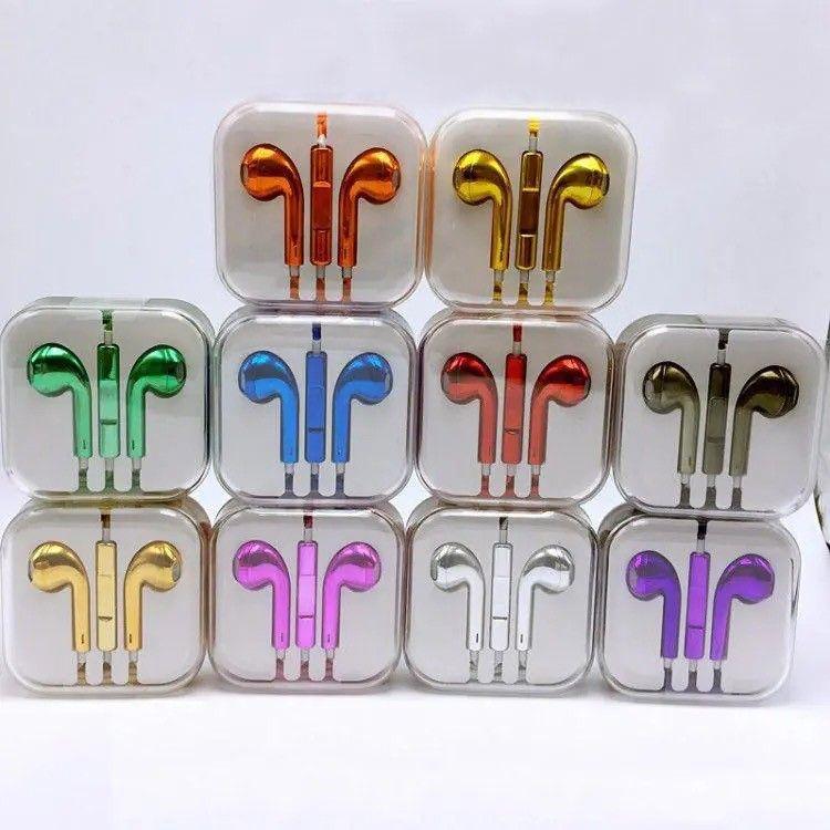 VivoiQOO Huawei Honor 20 mobile headphones silver earplugs in earphones orange and red