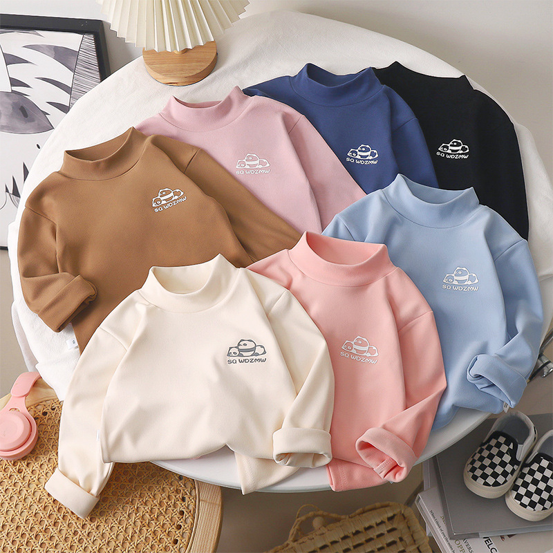 Children's jerseys, undershirts, half-collared overalls, boys' and girls' underwear, warm spring and autumn underwear, and boys' and girls' underwear, winter underwear