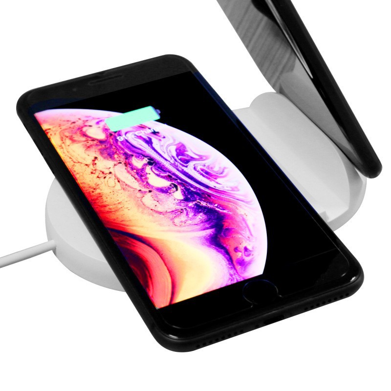 Wireless Charger Two-in-One Stand, Plug-in Type with TYPE-C Interface, Multi-Function Wireless Charger, Direct Factory Supply
