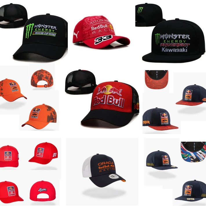 2024 F1 Red Bull Racing Baseball Hat with a wide-brimmed hat