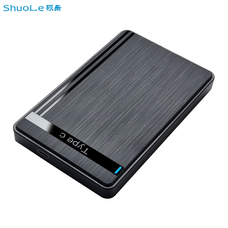 type-c mobile hard drive box 2.5 inch ssd solid state hard drive case sata serial ported notebook case