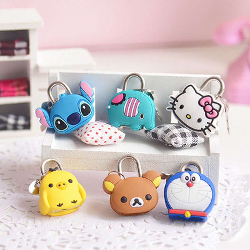 Mini lock diary book, DIY mini padlock for children; suitcase lock, schoolbag lock, drawer lock—wholesale directly from the factory