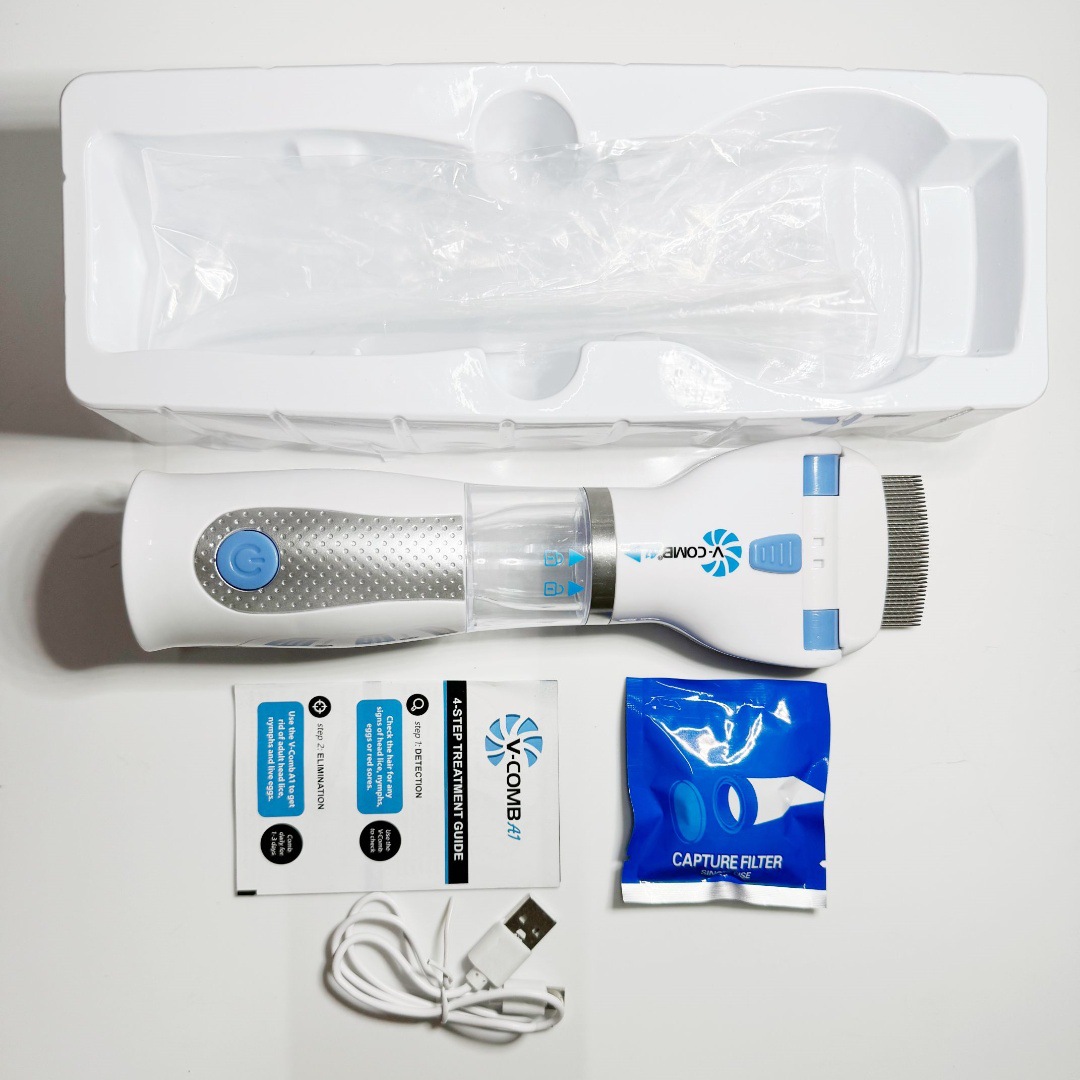 New rechargeable electric lice‑removal tool for cats and dogs, cross‑border pet flea‑and‑egg cleaning brush and comb, hair‑removal and lice‑removal device