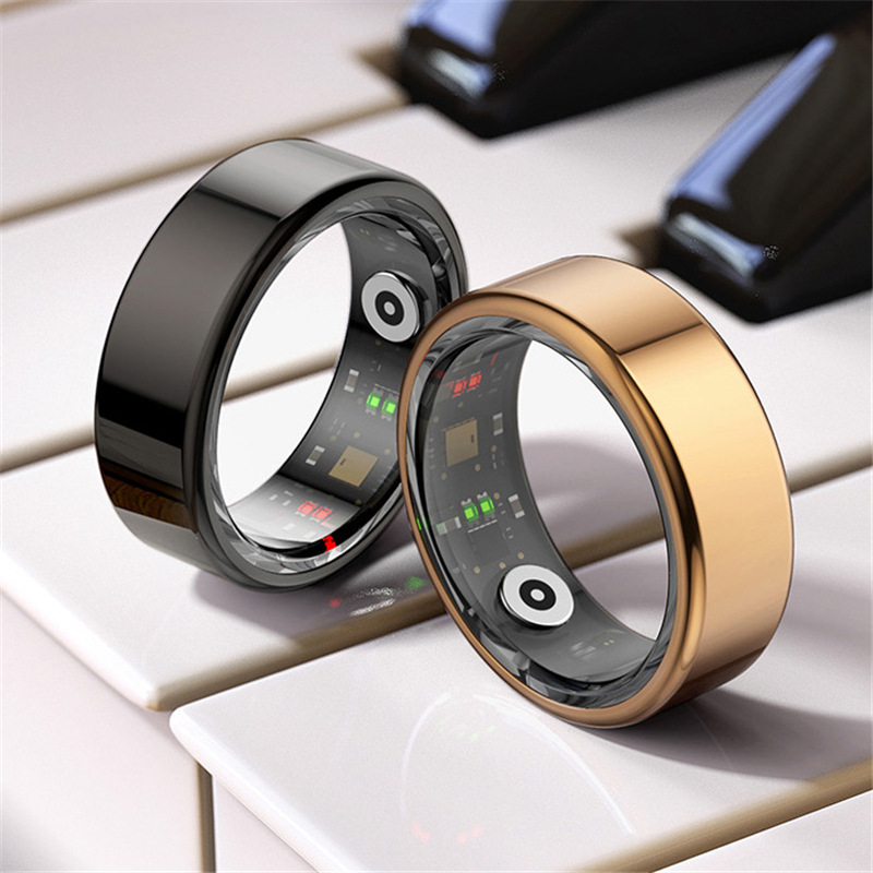 R02 Smart Ring: Blood Pressure, Blood Oxygen, Sleep Tracking, Heart Rate Monitoring, Multi-Sport Modes – Cross-Border Bestseller