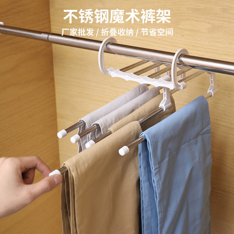 Folding shelves home with multi-functional shelves container shrines seamless slip-resistant wardrobe hanging shelves special shelves