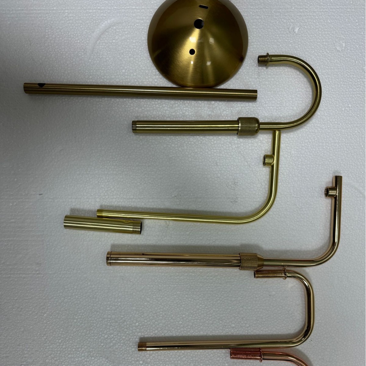 Manufacturer’s accessories: wall lamp telescopic pole, bent pipe, small table lamp, decorative lighting, floor lamp, study room small wrought-iron lamp decoration