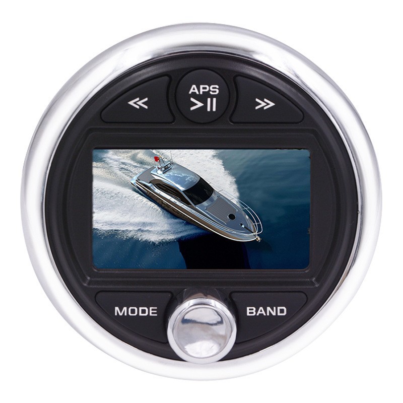Marine waterproof Bluetooth FM radio, RV/yacht radio, MP3, motorcycle USB-controlled audio player