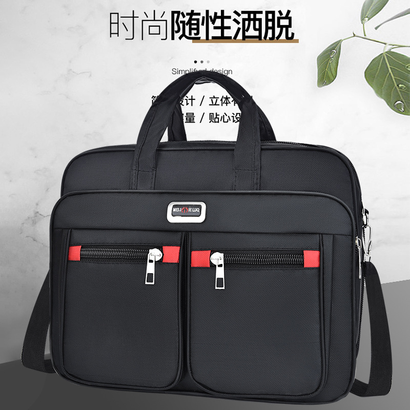 Manufacturer direct sales of men's large-capacity briefcase for traveling notebook computer bags handbags travel bags wear-resistant business bag
