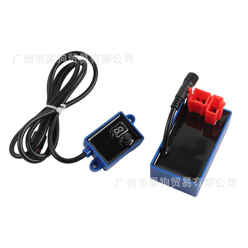 Motorcycle Igniter CG125/200 DC Digital Adjustable 6-Pin CDI Modified Igniter with Leads