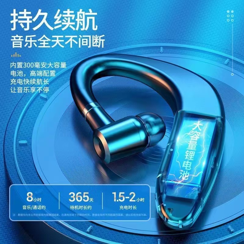 In-ear wireless bluetooth headphones in-ear single-sided rotatable movement commercial esports noise reduction true wireless