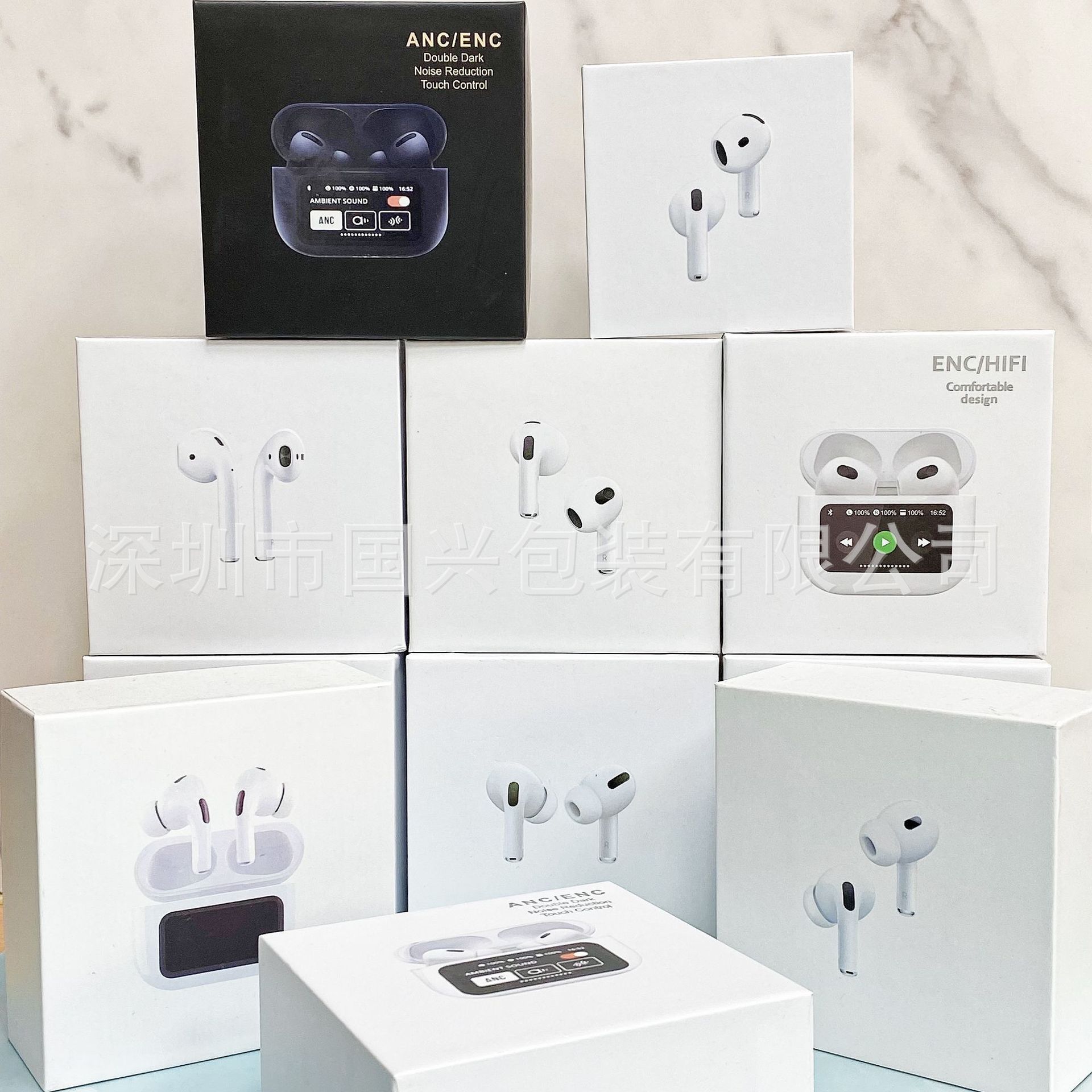 2nd, 3rd, 4th, 5th, 6th, and 7th generation neutral Airpods Pro Bluetooth headphones A9 and A10