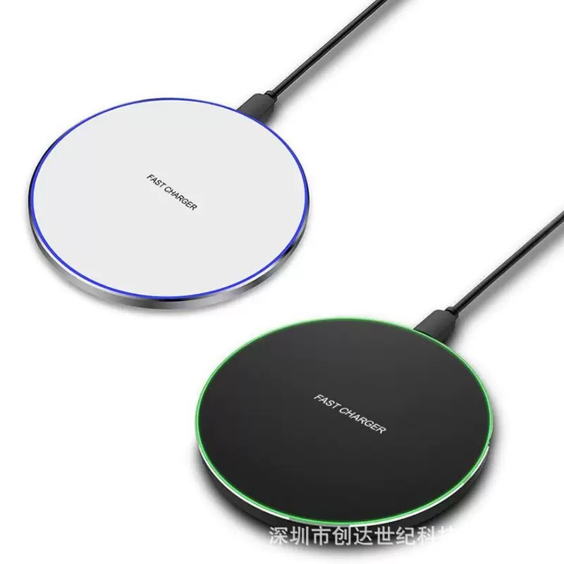 Wireless charger 15W/ 30W/ 50W Plastic material fast charging disc 100W is suitable for Apple Huawei Samsung