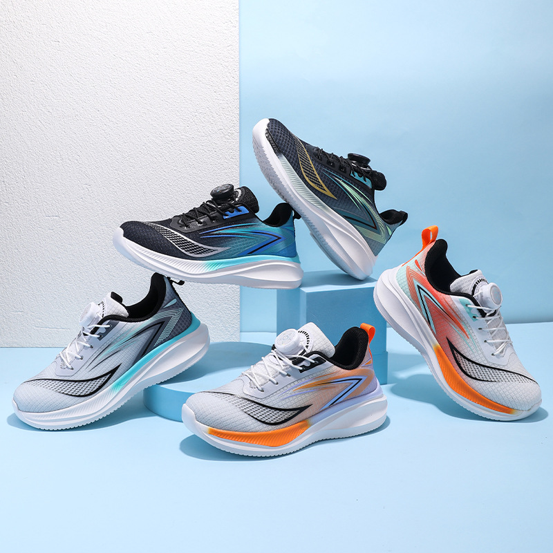 Foreign Trade Cross-Border Sports Shoes, Summer Men’s Style, Breathable, Lightweight, Versatile, Casual Low-Top Design for Height-Enhancing Comfort—Factory Wholesale