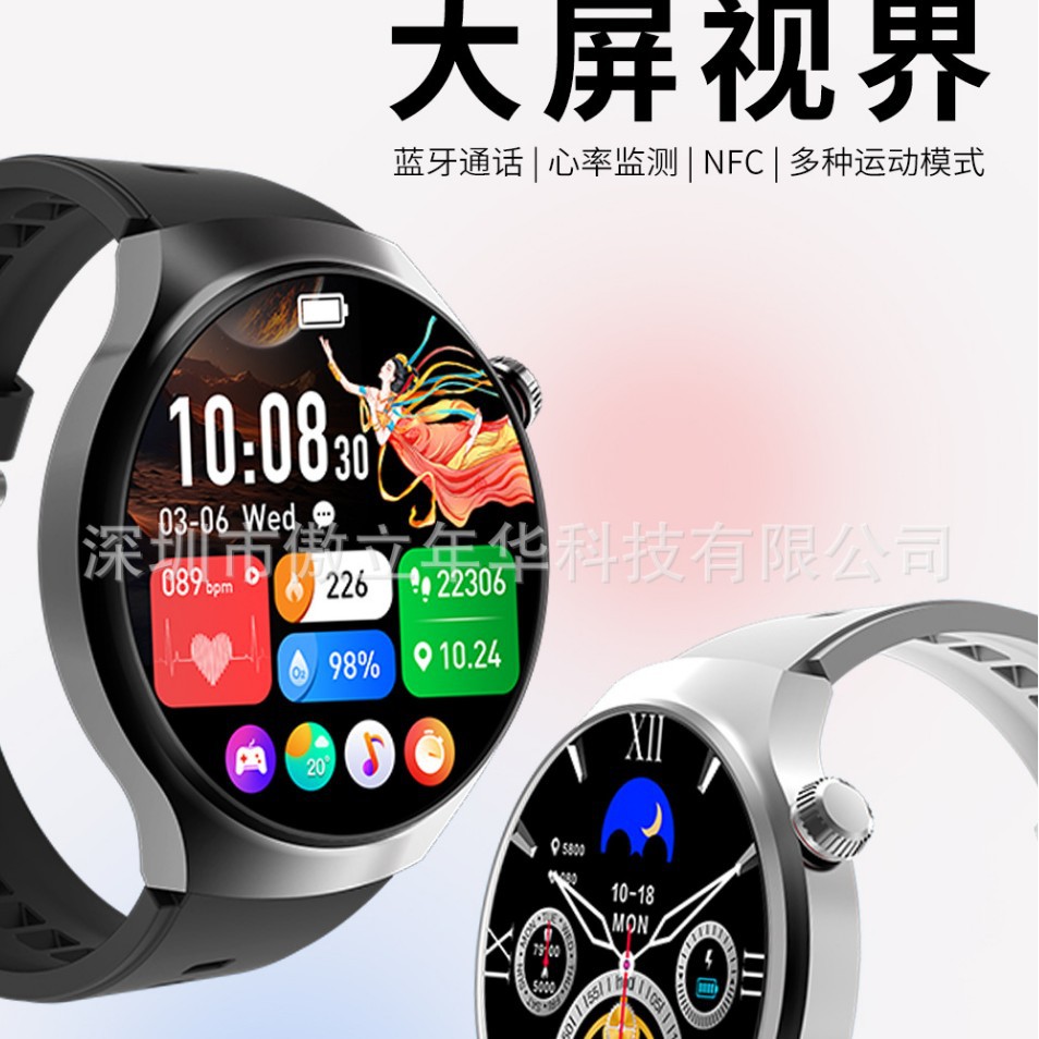 Cross‑border smartwatch with blood glucose monitoring, sleep tracking, and Bluetooth calling—M18 electronic smartwatch