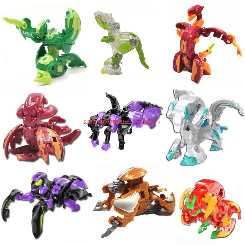 Bakugan Launch-and-Transform Single-Horned Dragon Action Figure, Burst BAKUGAN Battle Toy, Kid’s Model with Magnetic Storm Blast Egg