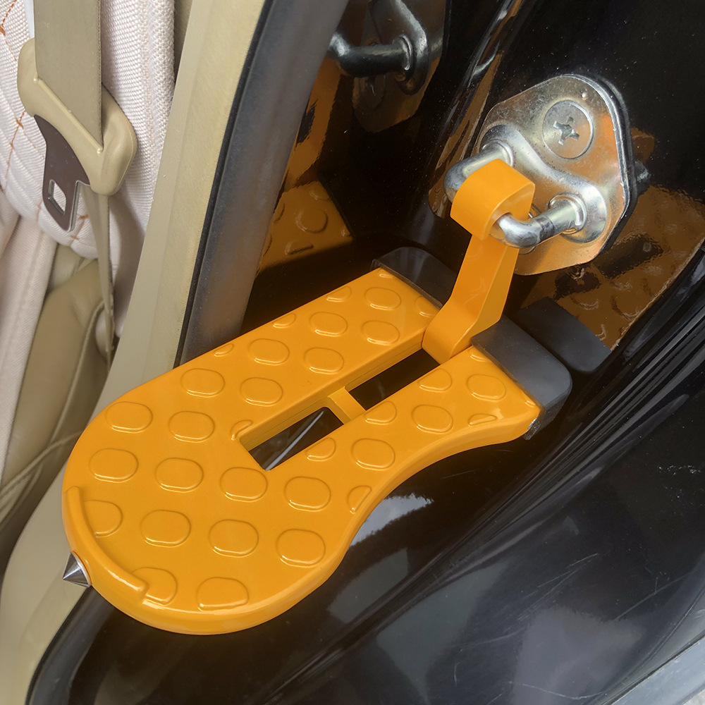 Suitable for car assist steps, SUV roof‑mounted steps, made of the same magnesium alloy material as aircraft keel beams—Car Doorstep