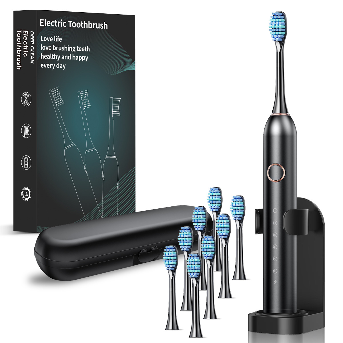 English packaging Do not buy factory SENK electric toothbrush cross-border new magnetic suspended electric toothbrush 506A