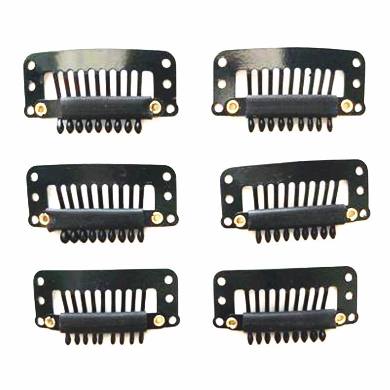 Hardware hair comb accessories, Korean‑style U‑shaped hairdressing insertable comb, children’s wig BB clip, baked‑on paint hair extension clip, women’s headpiece, DIY