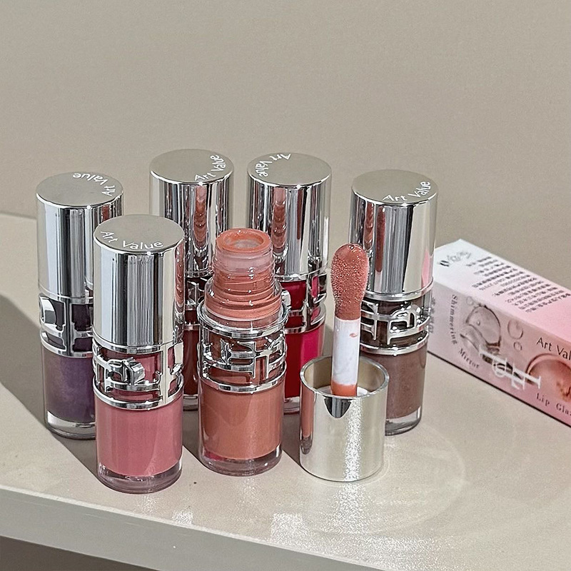 Art Value shiny mirror lipstick with summer fluorescent coloring