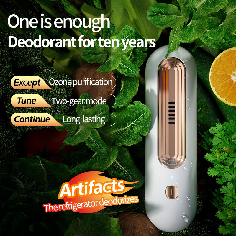 Cross-border refrigerator deodorizer household air purifier with ozone deodorizer fresh to smell ozone disinfectant
