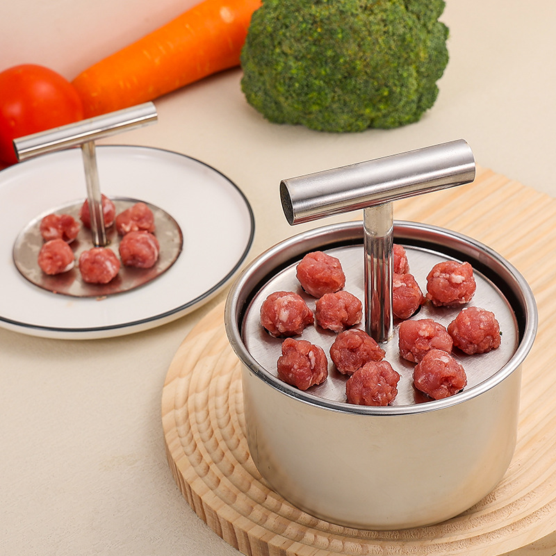 New Model Meatball Maker Food‑Grade Household Kitchen Commercial Sushi Fish Ball Meatball Manual Quick‑Making Device