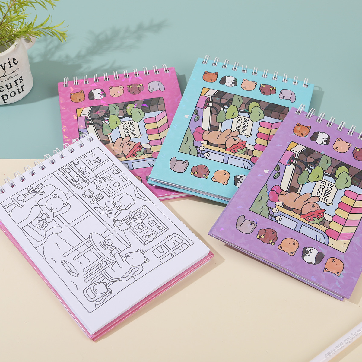 Cross-border bestseller drawing book for schoolchildren art drawing book for kindergarten coloring book