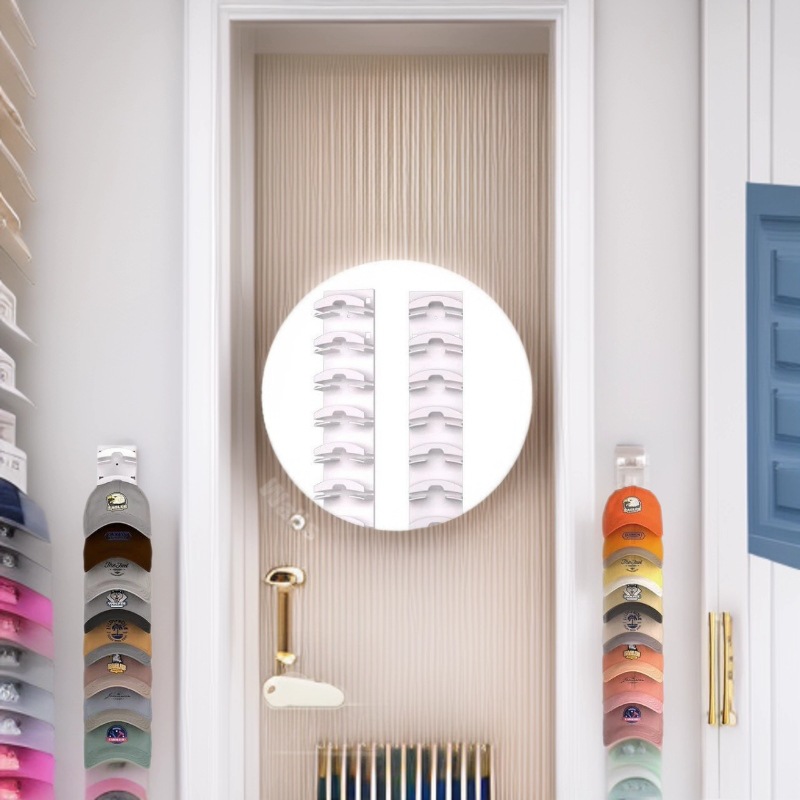 Cross-Border New-Style Hat Storage Rack, Hat Organizer for Baseball Caps, Baseball Cap Storage