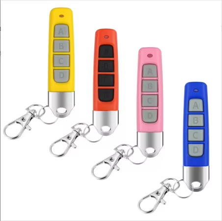 433 MHz frequency copy remote control, electric rolling shutter door remote, key with 330 MHz frequency.