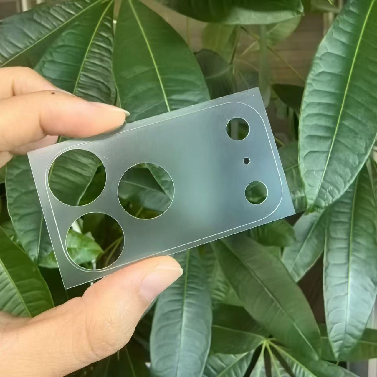 Lens film and base film for iPhone 18 Pro; camera lens frame protector for iPhone 18 Pro Max, DUO brand.
