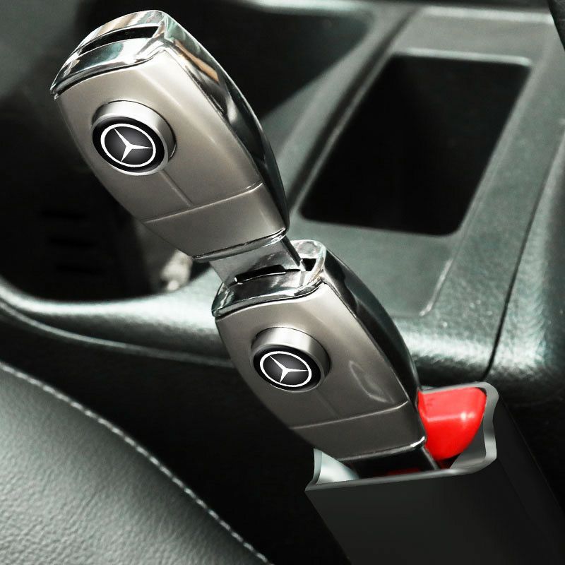 Vehicle safety belt extension connector fastener head plugs connector socket accessories limiter safety belt extender