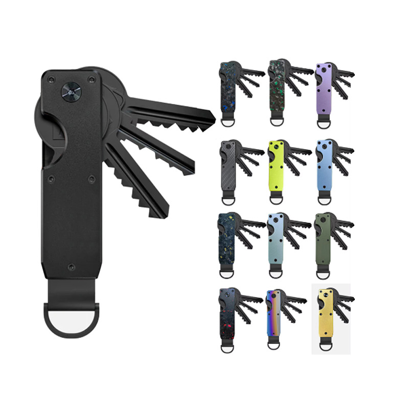 Cross-border cash metal key chain alloy key collector key chain foreign best gift gifts